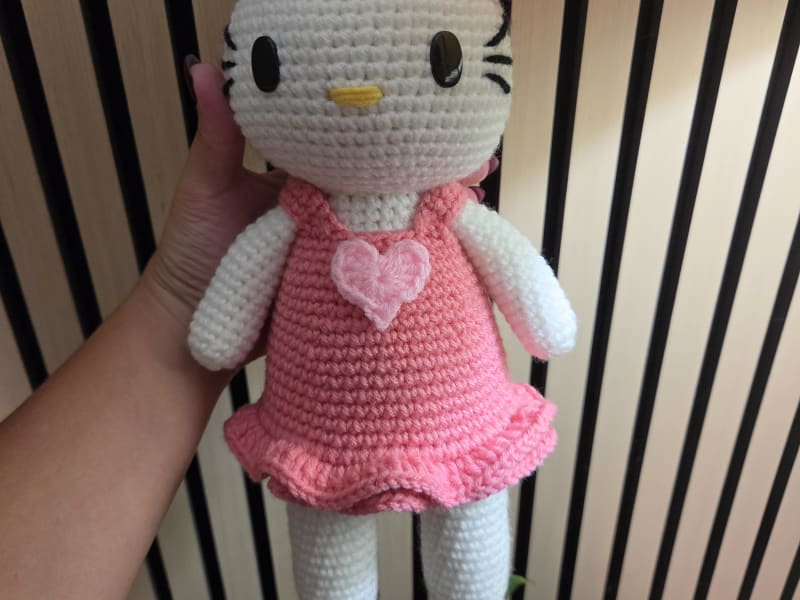 Trabajo artesanal de Punto a Punto Crochet