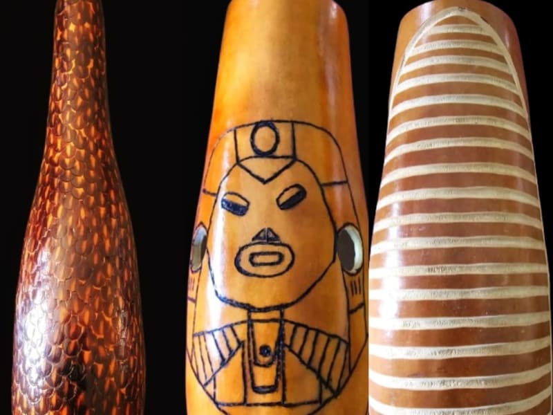 Trabajo artesanal de Yocahù Taino