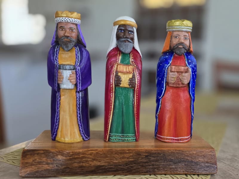 Trabajo artesanal de Tallas en madera