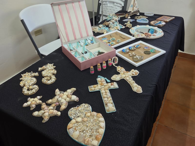 Trabajo artesanal de Desecho de mar