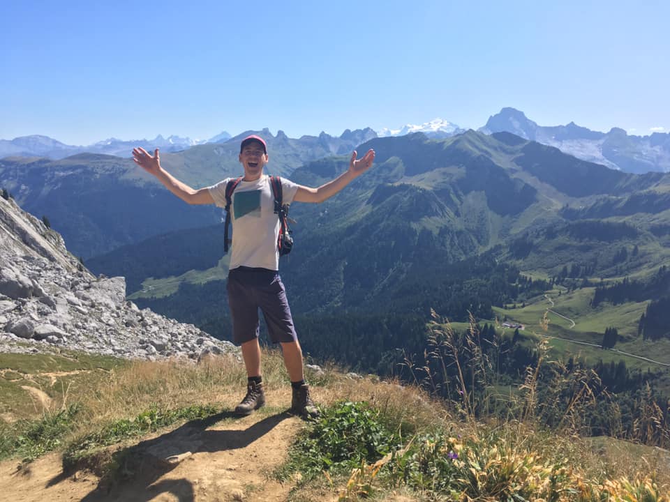 Me in the Alps