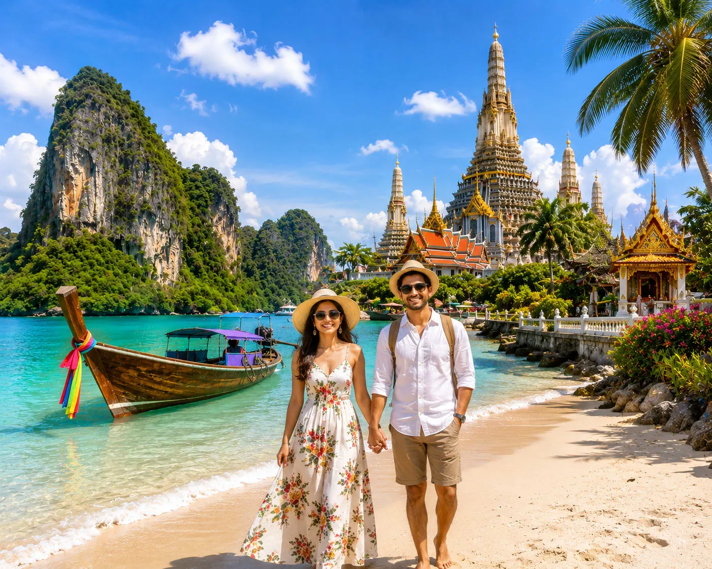 Thailand Beach & Temple Tour