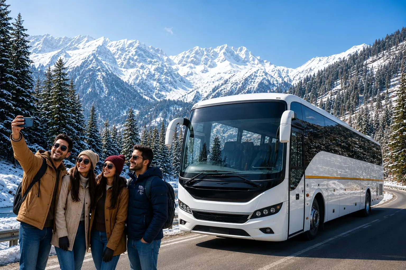 Delhi to Manali Volvo Tour Package