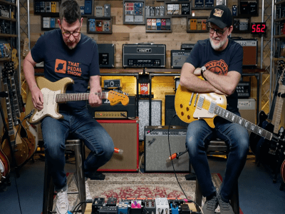 Dan and Mick review the Purple Ohm Fuzz 