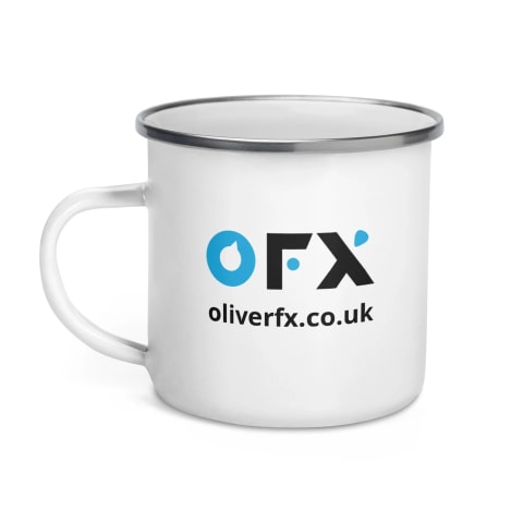 Purple Ohm Enamel Mug from Oliver Effects - OFX