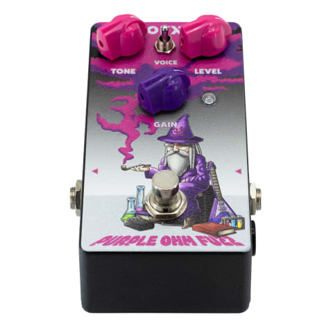 Purple Ohm Fuzz Guitar Pedal from Oliver Effects - OFX