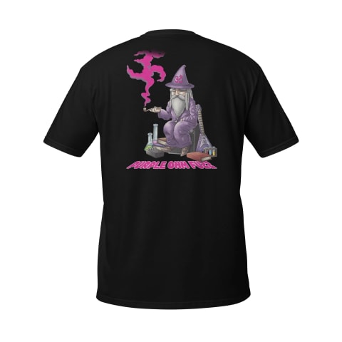 OFX Purple Ohn T-Shirt in Black