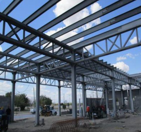 Estructura metálica del centro de justicia