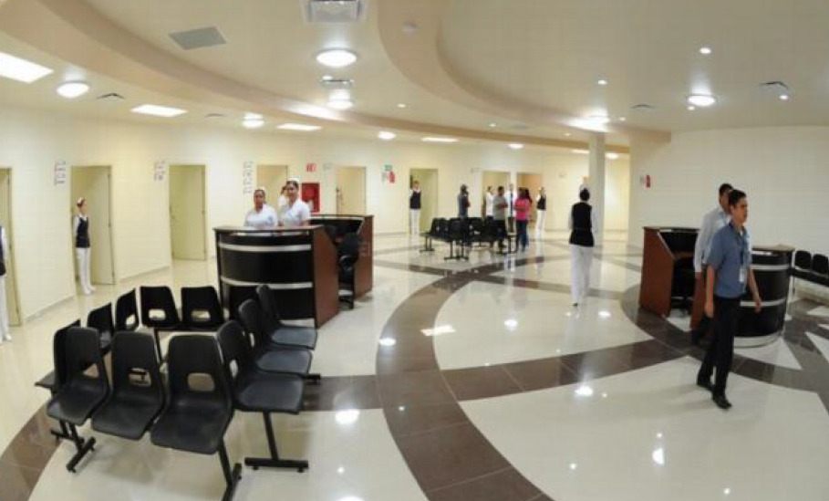 Recepción del hospital general