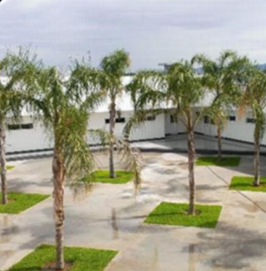 Patio de los cuarteles de policía