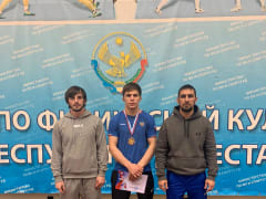 Турпал-Али Мазаев из Сунжи завоевал «бронзу» первенства СКФО по -греко-римской борьбе