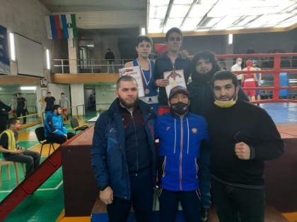 Ингушские боксеры завоевали 4 награды на турнире в Кабардино-Балкарии