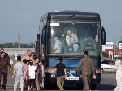 В Ингушетию вернулась первая группа паломников