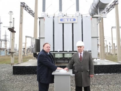 В Ингушетии запустили трансформатор мощностью 40 тысяч кВА