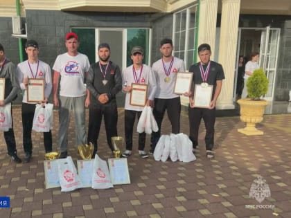 В Кабардино – Балкарской Республике прошли межрегиональные соревнования по пожарно – спасательному спорту (ВИДЕО)
