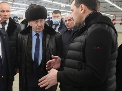 Глава Ингушетии проинспектировал две фабрики республики