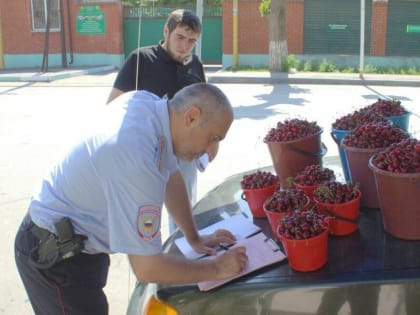 В Ингушетии в Карабулаке прошёл рейд против нелегальной торговли