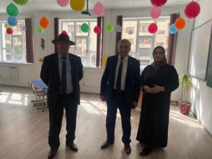 В преддверии праздника «День защиты детей» представителями Партии «Единая Россия»: Богатырев Юсуп Даутович — Председатель Горсовета депутатов г.Назрань, Сагов Руслан Джарапович- Пр