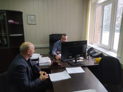 Рабочая встреча с сотрудником УФНС России по Республике Ингушетия