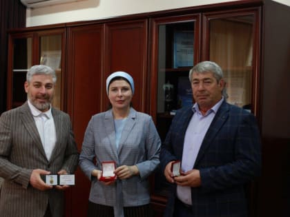 В Министерстве культуры Республики Ингушетия прошло вручение юбилейных медалей