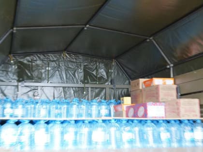 Оказание продовольственной помощи Управлением участникам специальной военной операции.