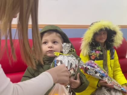 В детской поликлинике Назрани Ингушетии прошла акция «Подари радость детям»