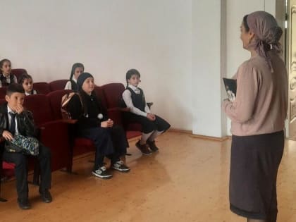 Школьникам Ингушетии рассказали о вреде алкоголя и табака