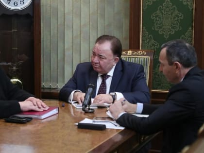 Глава Ингушетии встретился с председателем регионального отделения «Всероссийское общество глухих»