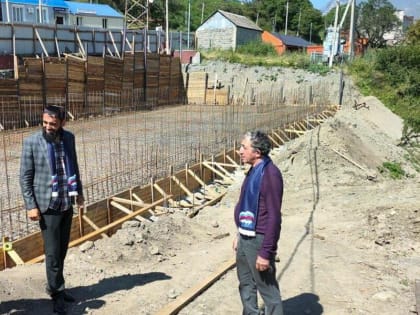 Единороссы Ингушетии проверили ход строительства ДК в Джейрахе