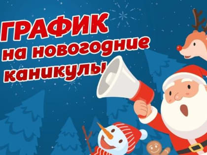 График дежурств на новогодние выходные