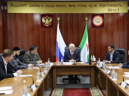 Первое заседание Регионального совета партии «Единая Россия» в Ингушетии