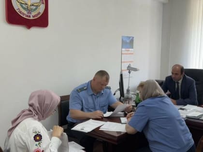 В офисе Уполномоченного по правам человека в Республике Ингушетия прошел совместный прием граждан