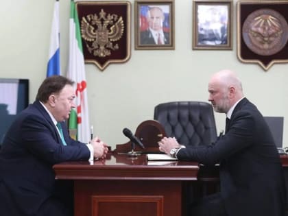 Глава Ингушетии Махмуд-Али Калиматов провел рабочую встречу с мэром города Назрани