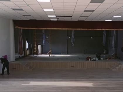 Строительство ДК с.п. Гейрбек-Юрт Ингушетии на стадии завершения