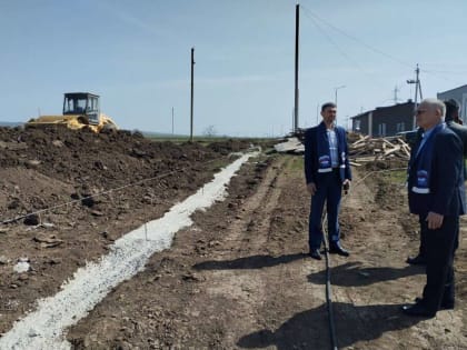 Партдесант «Единой России» в Малгобекском районе проверил ход строительства детского сада в с.п. Южное