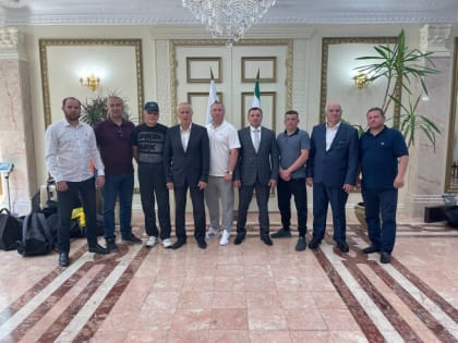 В аэропорту «Магас» проводили делегацию из Карелии, гостивших в Сунженском районе