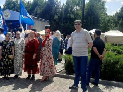 В Назрани прошло торжественное мероприятие в честь Дня России