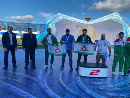 Ингушские силачи стали серебряными призерами Кавказских игр