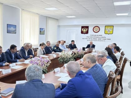 В Управлении Роспотребнадзора по Республике Ингушетия прошло заседание круглого стола по обсуждению результатов Индекса Административного давления