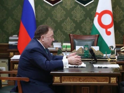 Глава Ингушетии Махмуд-Али Калиматов обсудил с Микаилом Гуцериевым строительство новых объектов