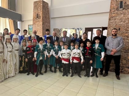 В центре культурного развития г. Магас состоялся праздник в преддверии Дня защиты детей