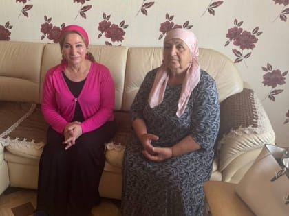 Региональный координатор партпроекта «Женское движение» Мадина Барахоева провела встречу с матерью участников СВО Марем Евлоевой