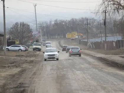 В Назрани продолжается реконструкция участка дороги протяженностью более 2 км 