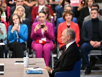 Владимир Путин о ситуации в зоне СВО: Движение идёт по всей линии фронта каждый день