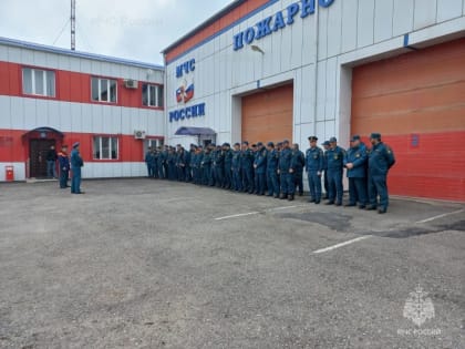 В Ингушетии проверили готовность пожарных Малгобекского гарнизона к ЧС
