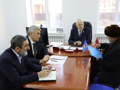 Председатель парламента Ингушетии провел прием граждан