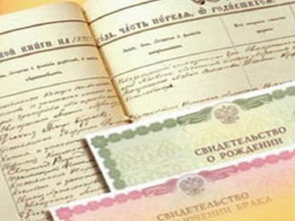 Сведения о регистрации актов гражданского состояния за I квартал  2024 года