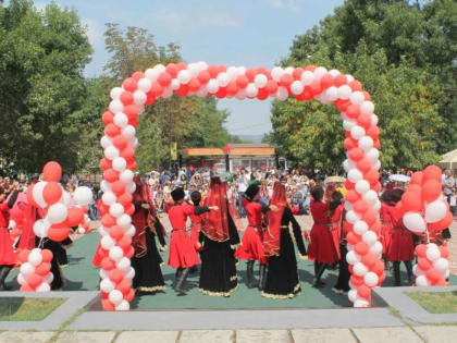 Торжественное празднование 29-летия города Карабулак
