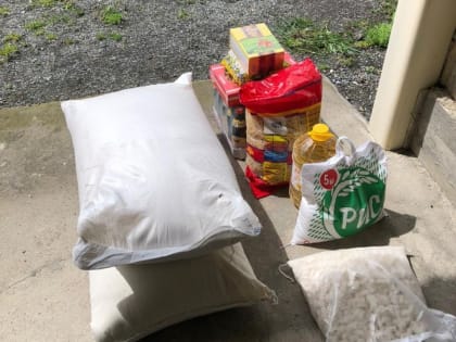 Продовольственная помощь семьям военнослужащих