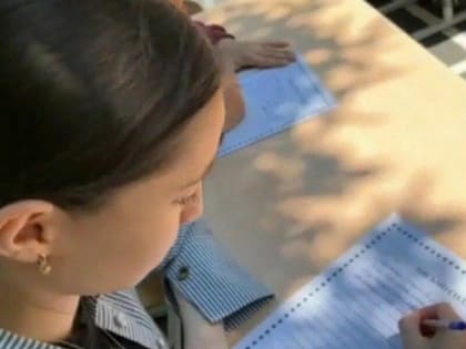 Школьники Ингушетии написали участникам СВО письма с поддержкой